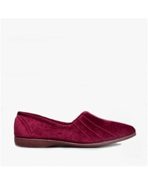 GBS AUDREY Womens Slippers Burgundy