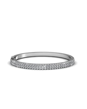 Glamour armbanden - Zilver en kristal
