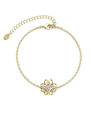 Narcissenarmbanden - Goud en kristal