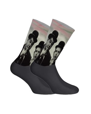 Unisex Elastic Printed Long Socks