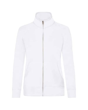Fruit of the Loom Dames/Dames Premium Jas (Wit)