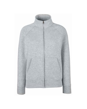 Fruit of the Loom Dames/Dames Lady Fit Sweatjack (Heide Grijs)