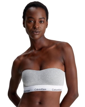 Calvin Klein Modern Cotton Lightly Lined Bandeau Bra
