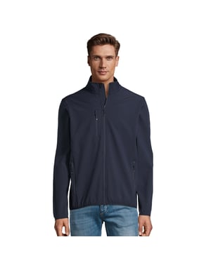 SOLS Mens Radian Soft Shell Jacket (Abyss Blue)