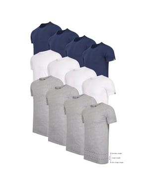 Cappuccino Italia Tee SS 12-Pack Voordeelpakket T-shirts Multi