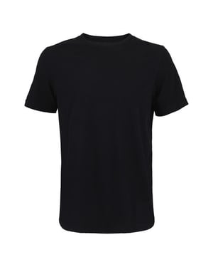 SOLS Unisex Vuxen Tuner T-shirt med rund hals (Djupt svart)