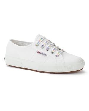 Superga Logo Cotton Shoe Laces (Multicoloured/Rainbow)