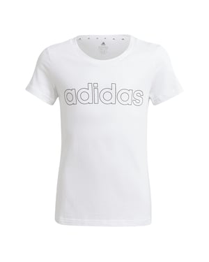 Girl's adidas Essentials Linear T-Shirt in White