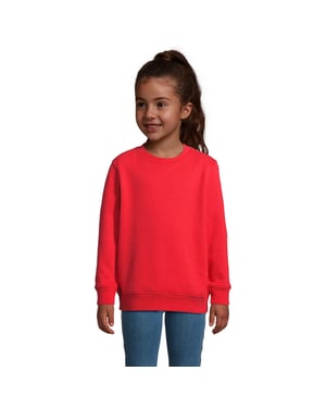 SOLS Columbia-sweatshirt för barn/unga (Ljusröd)