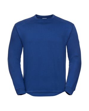 Russell Unisex Vuxen Heavy Duty Work Sweatshirt (Klassiskt röd)