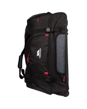 Trespass Fero 100L Wheeled Duffel Bag (Black)