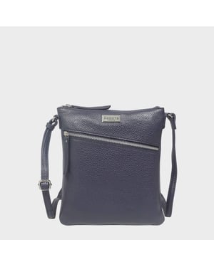 ROSY' Pebble Grain Soft Real Leather Crossbody Bag