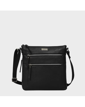 'CORI' Pebble Grain Soft Real Leather Crossbody Bag