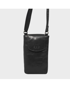 'THEA' Real Leather Mobile Phone Crossbody Bag