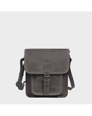 'CAROLYN' Real Leather iPad Tablet Crossbody Bag