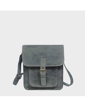 'CAROLYN' Real Leather iPad Tablet Crossbody Bag