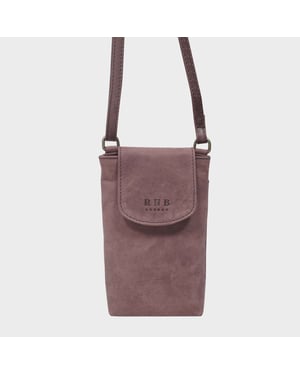 'THEA' Real Leather Mobile Phone Crossbody Bag