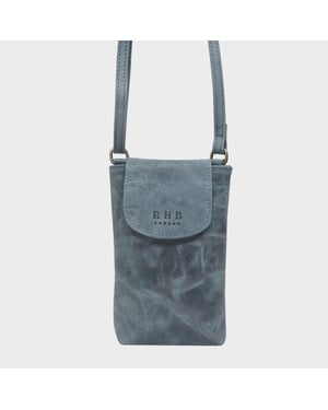 'THEA' Real Leather Mobile Phone Crossbody Bag