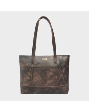 MILLIE' Real Leather Designer Tote Work Bag