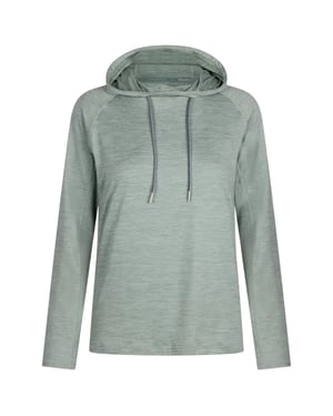 Trespass Kvinnor/Damer Hattie Active Hoodie (Blågrön dimma)