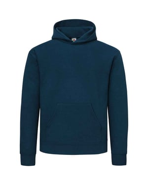 Fruit of the Loom katoenen herenhoodie (Blauw in de bergen)