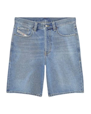 Diesel normale korte medium blauwe short