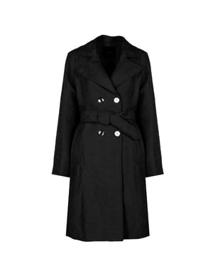 Pinko Trenchcoat Tandil  damer   Svart