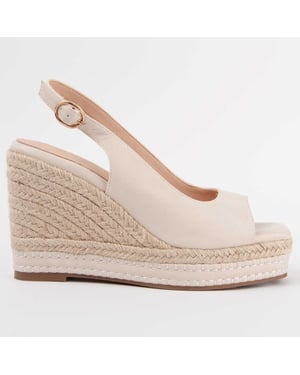 Montevita Wedge Sandal Salia Beige