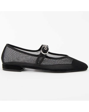 Montevita Ballet Flats Baleri Black