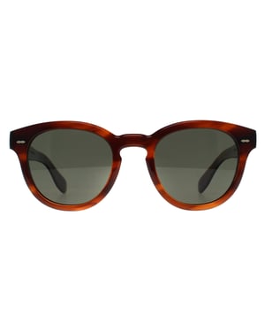 Oliver Peoples Rond Heren Grant Tortoise G-15 Gepolariseerd OV5413SU Cary Grant