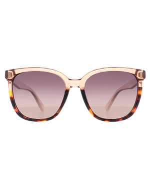 Montana Butterfly Womens Shiny Clear Pink Turtle Grey Pink Gradient Polarized MP190