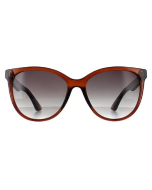 Smarty Rond Dames Transparant Bruin Grijs SB2312