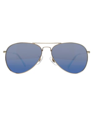 Prive Revaux Aviator Unisex Palladium Blauw Gradiënt Commando Mini