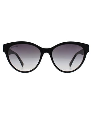 Lacoste Cat Eye Womens Black Grey Gradient L983S