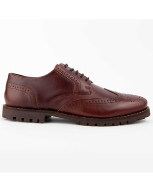 Purapiel Oxford-Sko Herac2 Brun