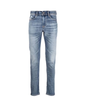 Diesel 1979 Sleenker Plain Light Blue Faded jeans jeans
