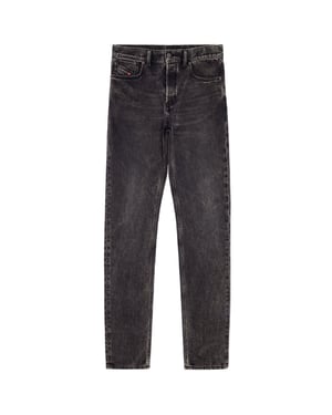 Diesel D-Sark Black Washed Jeans