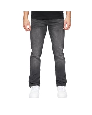 Crosshatch Heren Svelte Stretch Jeans (Gewassen grijs)