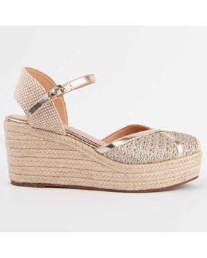 Montevita Wedge Espadrille Balenci9 Guld