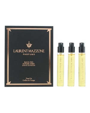 Laurent Mazzone Black Oud Extreme Amber Extrait De Parfum 3 x 15ml