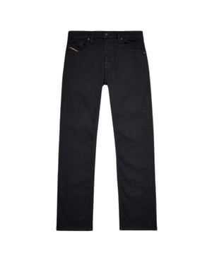 Diesel Larkee-X Straight Fit Svarta jeansjeans