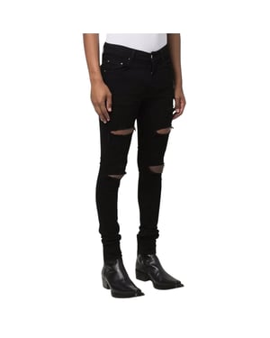 Amiri slim-fit Thrasher Plus zwarte denimjeans