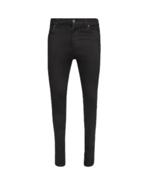Amiri Slim Fit MA Track Zwarte Od Denim Jeans
