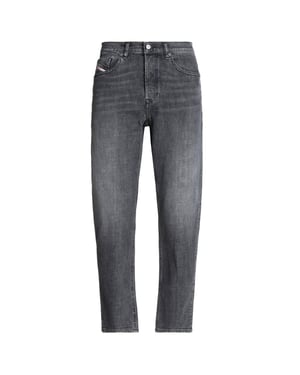Diesel D-Fining Tapered Fit Grå tvättade jeans