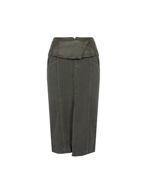 Pinko Kjol Rockford 1  damer   Militärgrön