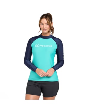 FREESPIRIT Women's Long Sleeve Rash Vest