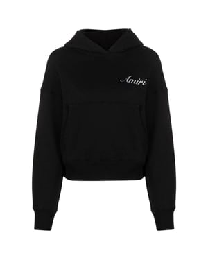 Amiri MA Script zwarte hoodie