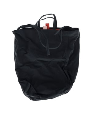 Acne Studios Baker Tote in Black Cotton