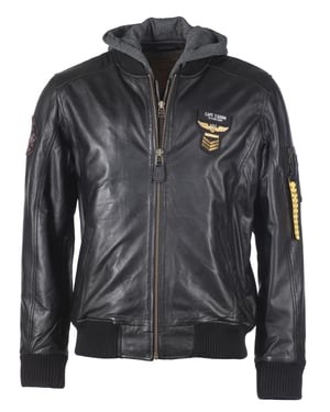 Top Gun leren jas TGJ1004
