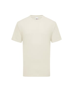 Fruit Of The Loom Mens Ringgesponnen Premium Tshirt (Natuurlijk)